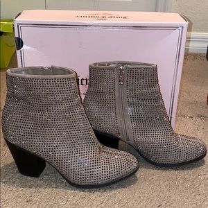 Juicy Couture Rhinestone Booties
